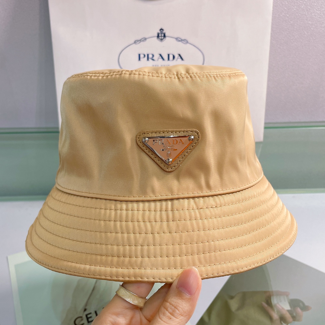 Prada canvas hot sale bucket hat